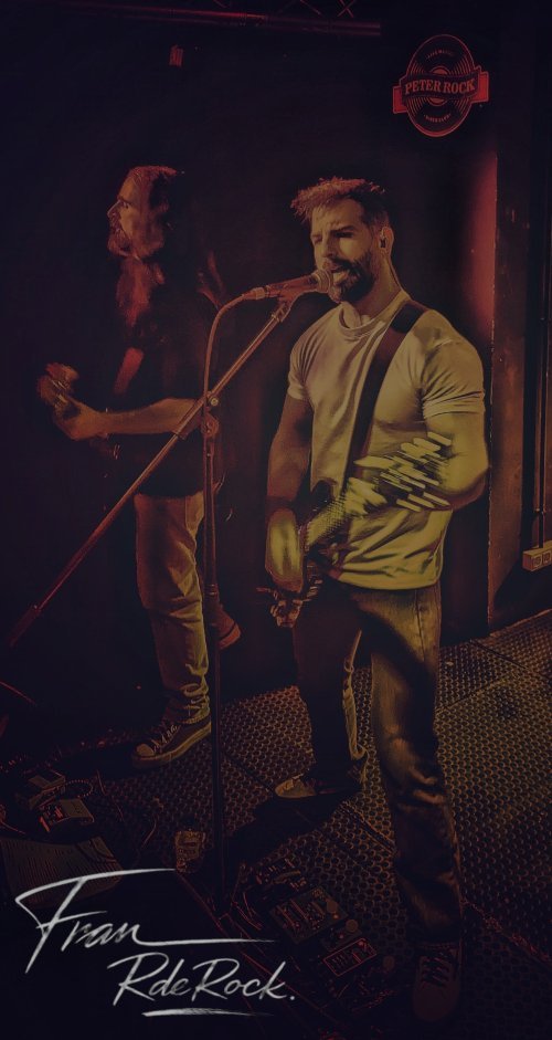 Agustín Martinez, con Nico Galindo