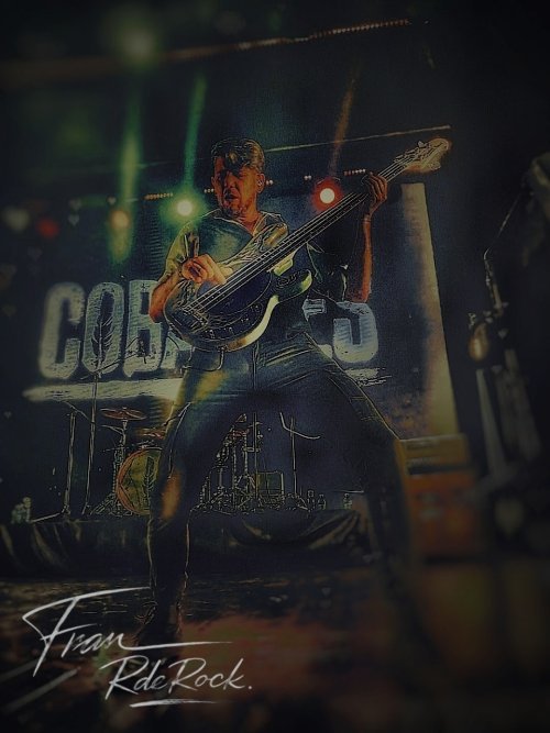 Iban Sánchez, músico de Cobardes